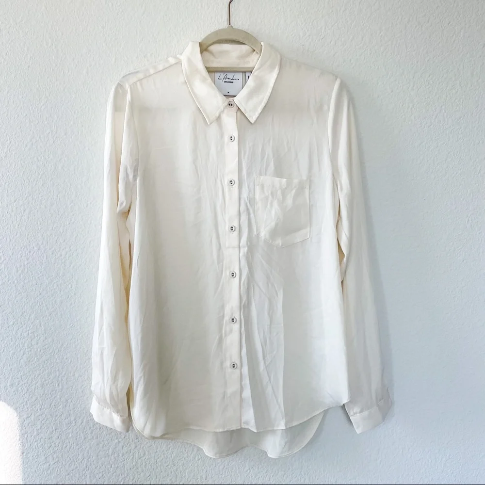 L’Academie Ophelia Button Down Top - Picture 4 of 10